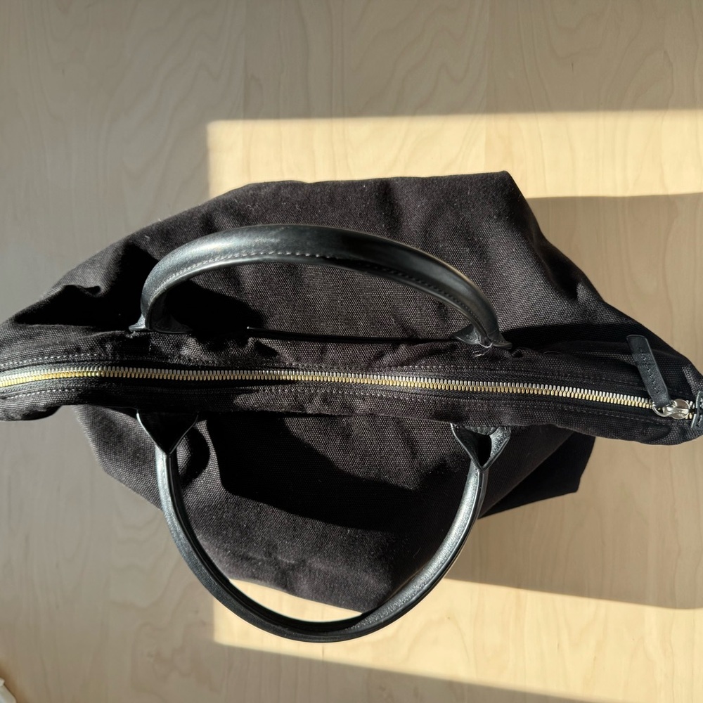Want Black canvas Tote Bag - Picture 5 of 8
